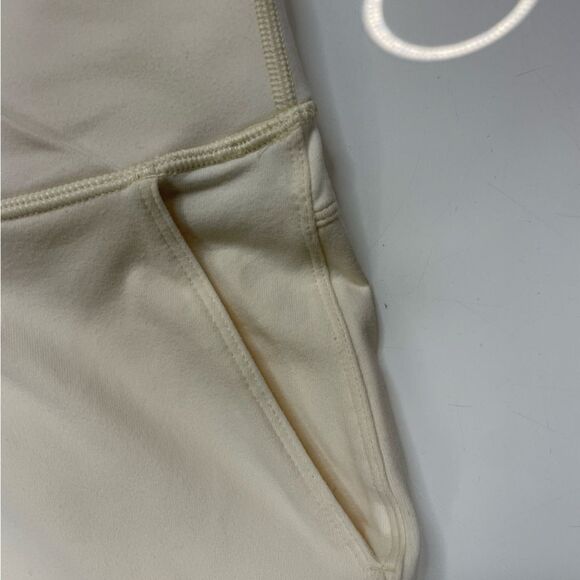 Lululemon Sunset Salutation Crop Leggings Women Size 4 ANWI/ZSPB Angel Wing - Picture 3 of 8